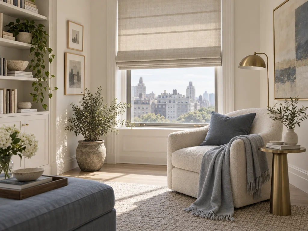 Roman shades